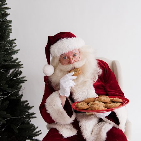 The timeless face of holiday wonder.